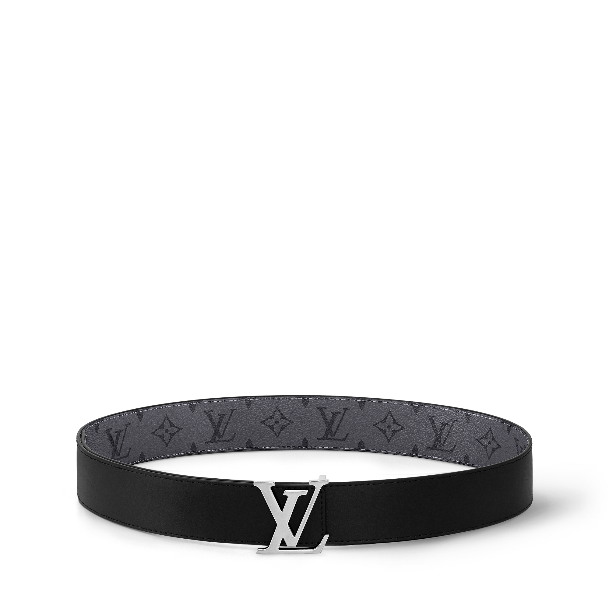 LV Initials 40MM Reversible Belt Monogram Eclipse Reverse in Men