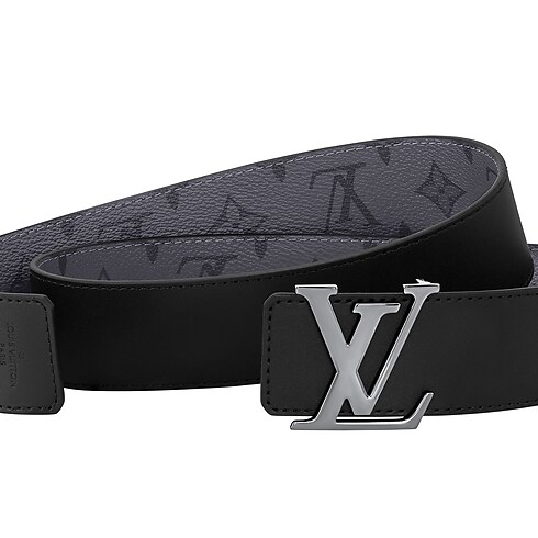 LV Initials 40MM Reversible Belt Monogram Eclipse Reverse in Men's Accessories Belts collections by Louis Vuitton (Product zoom)