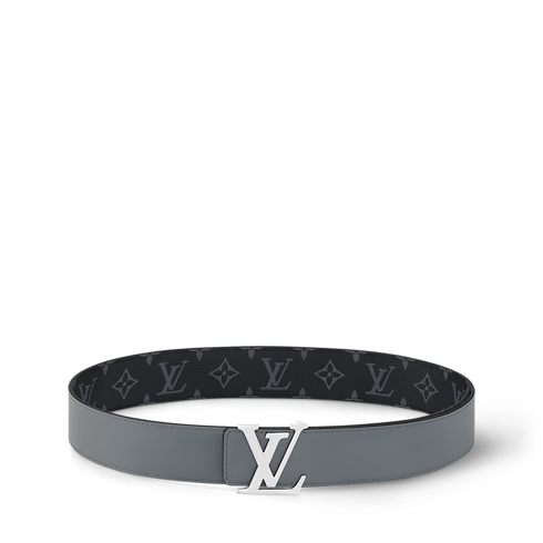 LV Initials 40MM Reversible Belt Monogram Eclipse Canvas in Men's Accessories Belts collections by Louis Vuitton (Product zoom)