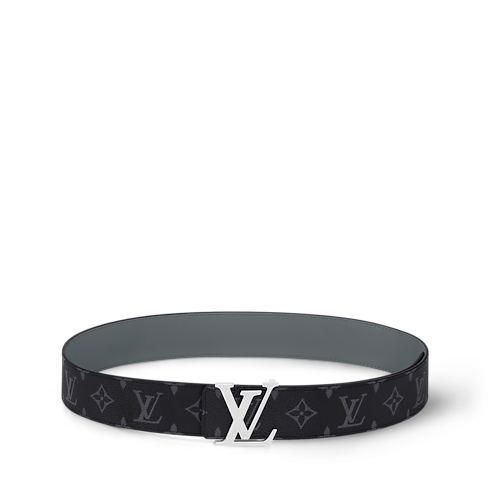 LV Initials 40MM Reversible Belt Monogram Eclipse Canvas in Men's Accessories Belts collections by Louis Vuitton (Product zoom)