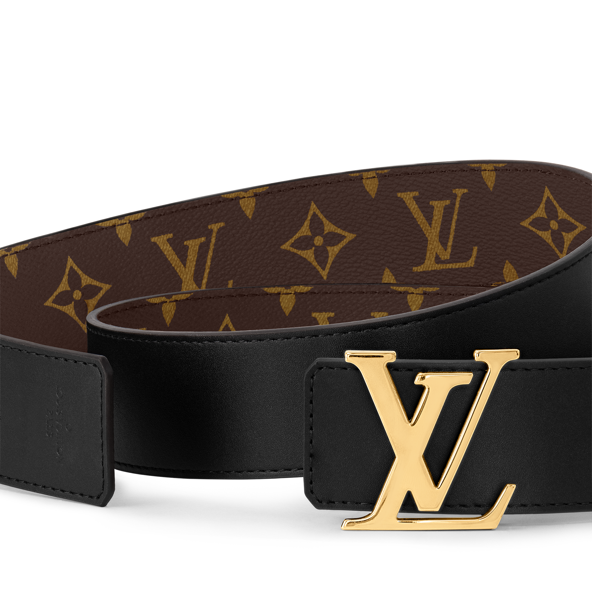 LV Initials 40MM Reversible Belt Monogram Canvas in Women