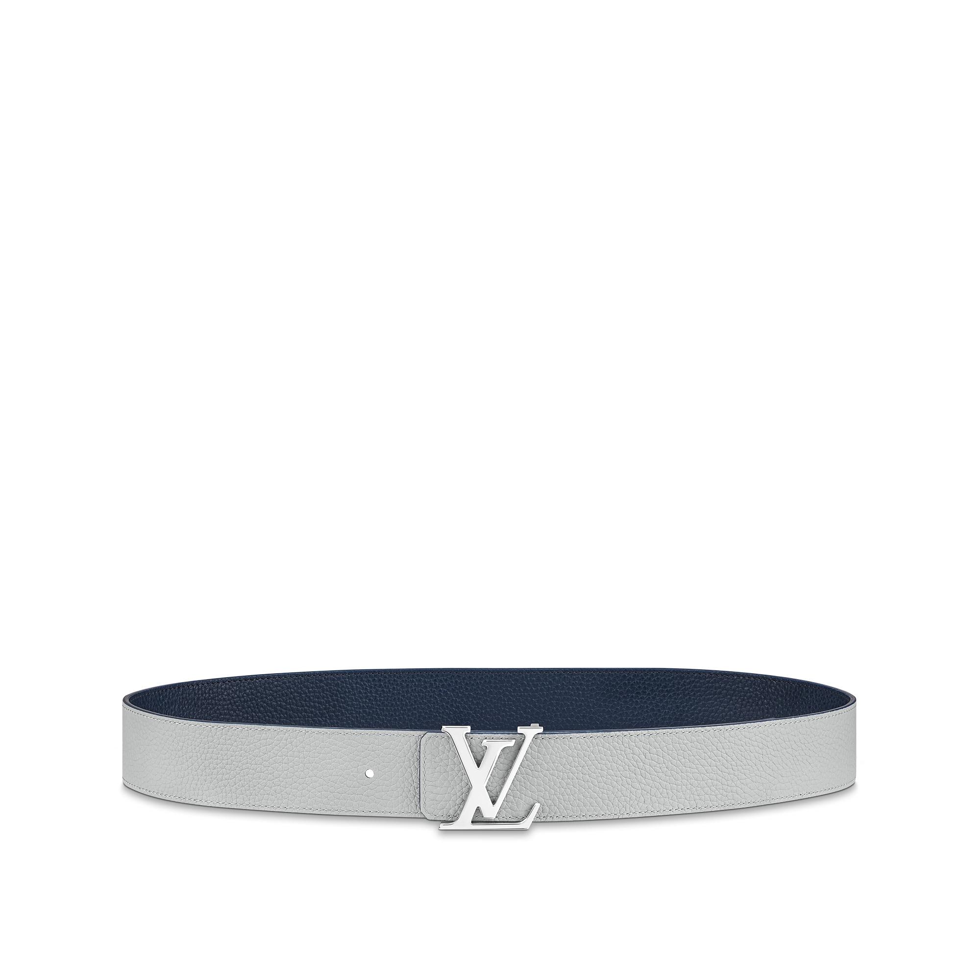 LV Initials Taurillon 40MM Reversible Belt Taurillon Leather in Men