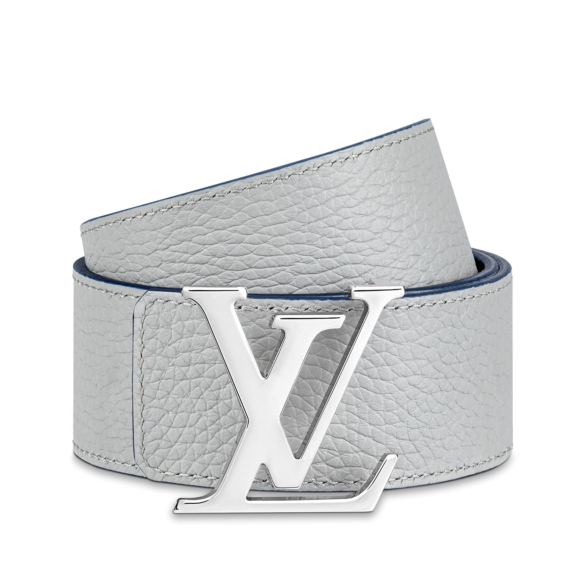 LV Initials Taurillon 40MM Reversible Belt Taurillon Leather in Men
