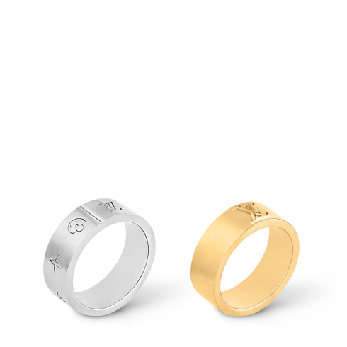 LV Instinct Set of 2 Rings S00 in Men's Fashion Jewelry All Fashion Jewelry collections by Louis Vuitton (Product zoom)