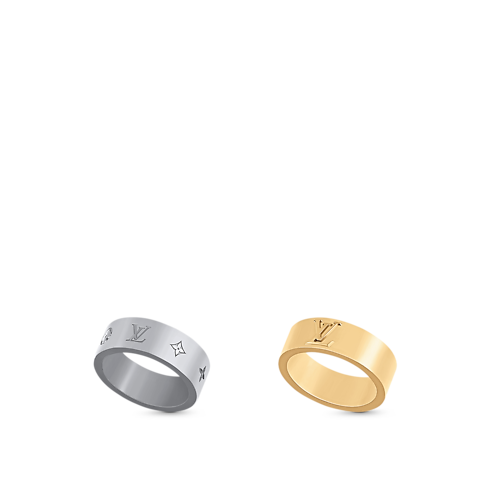 LV Instinct Set of 2 Rings S00 in Men's Fashion Jewelry All Fashion Jewelry collections by Louis Vuitton (Product zoom)