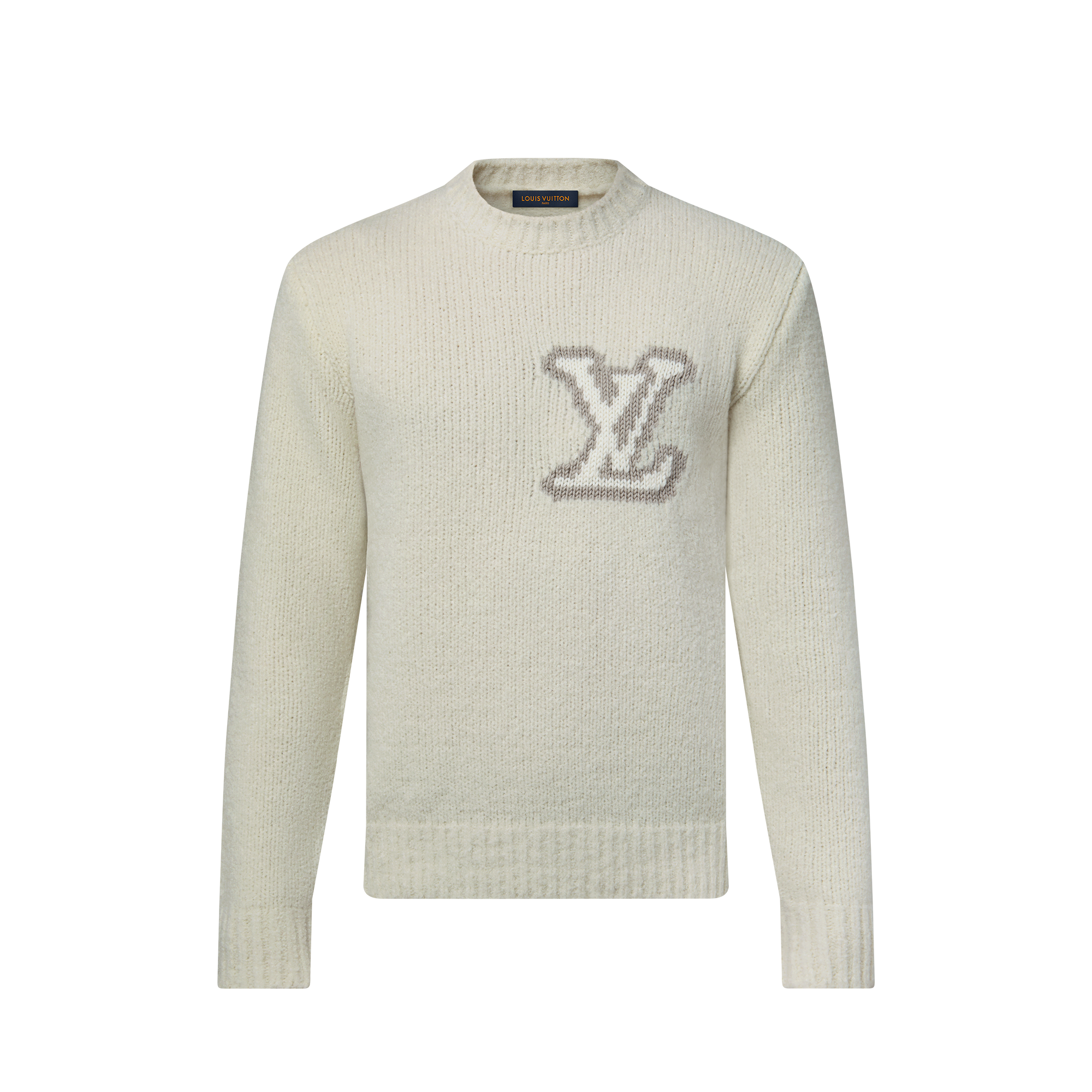 LV Intarsia Crewneck  in Men