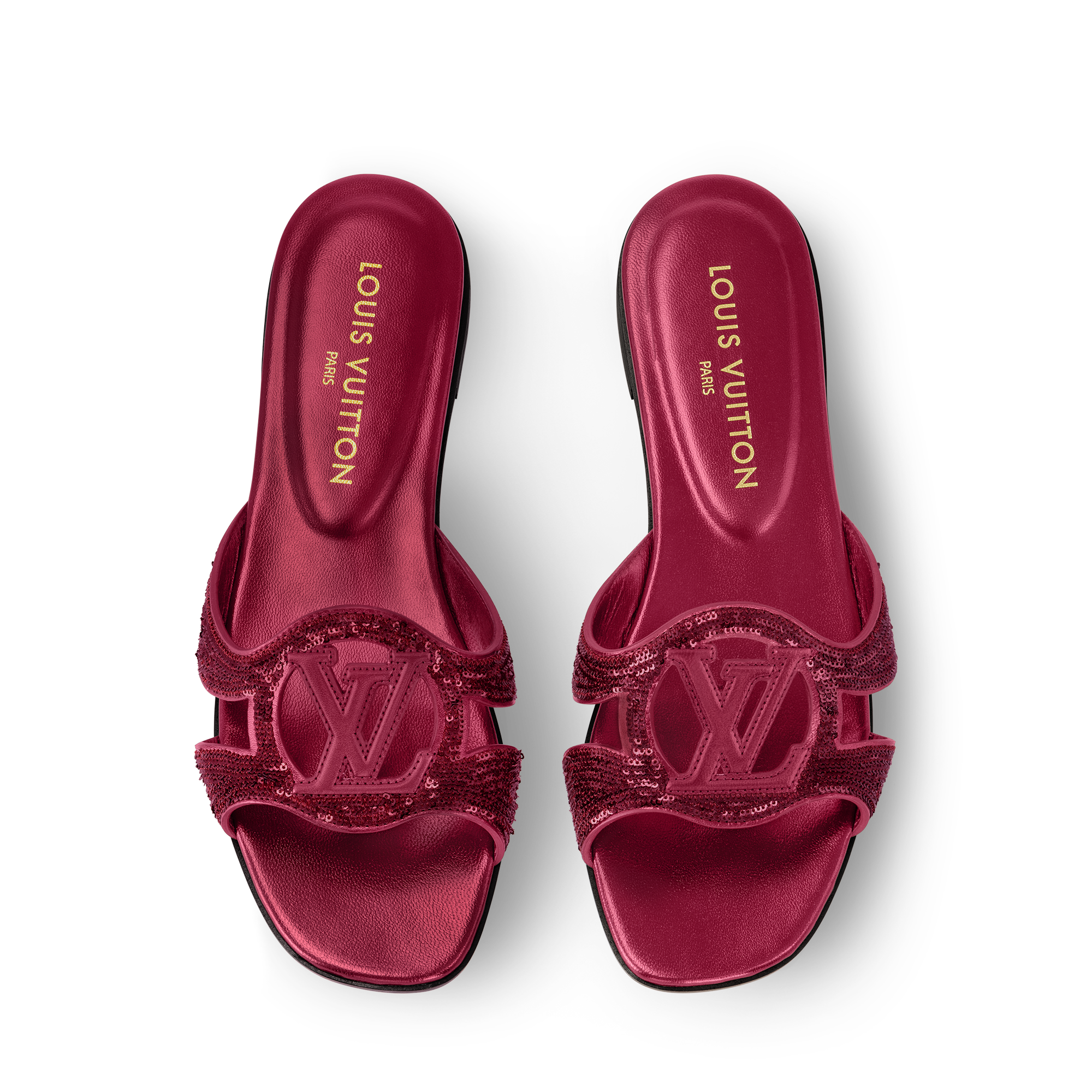 LV Isola Flat Mule  in Women