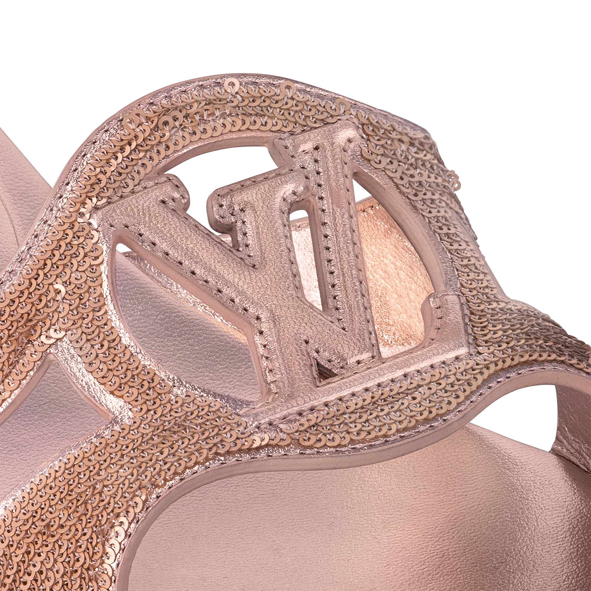 LV Isola Flat Mule  in Women