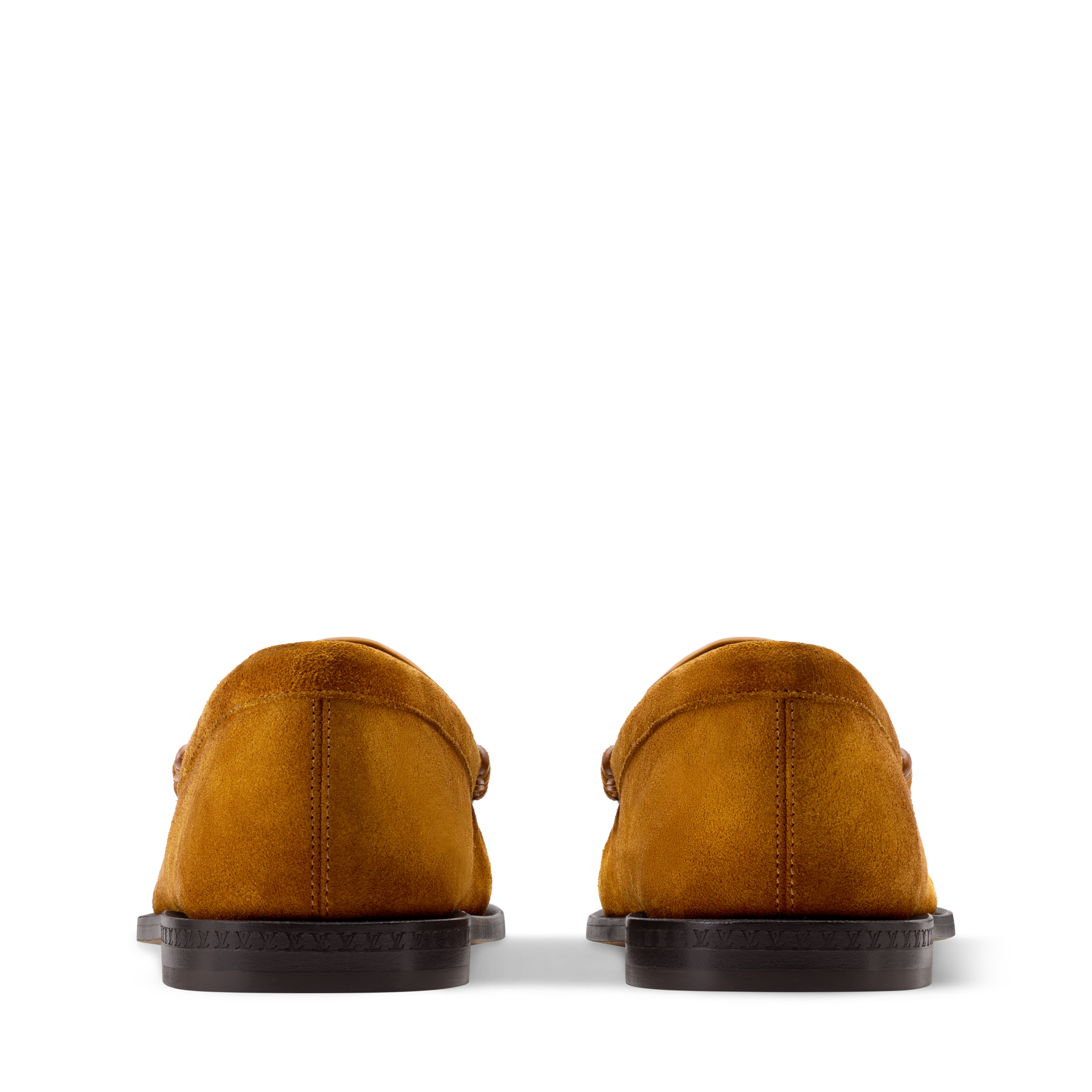 Louis Vuitton Men’s Vibrant Canary Yellow Suede Loafers PERRY | Men main image 3