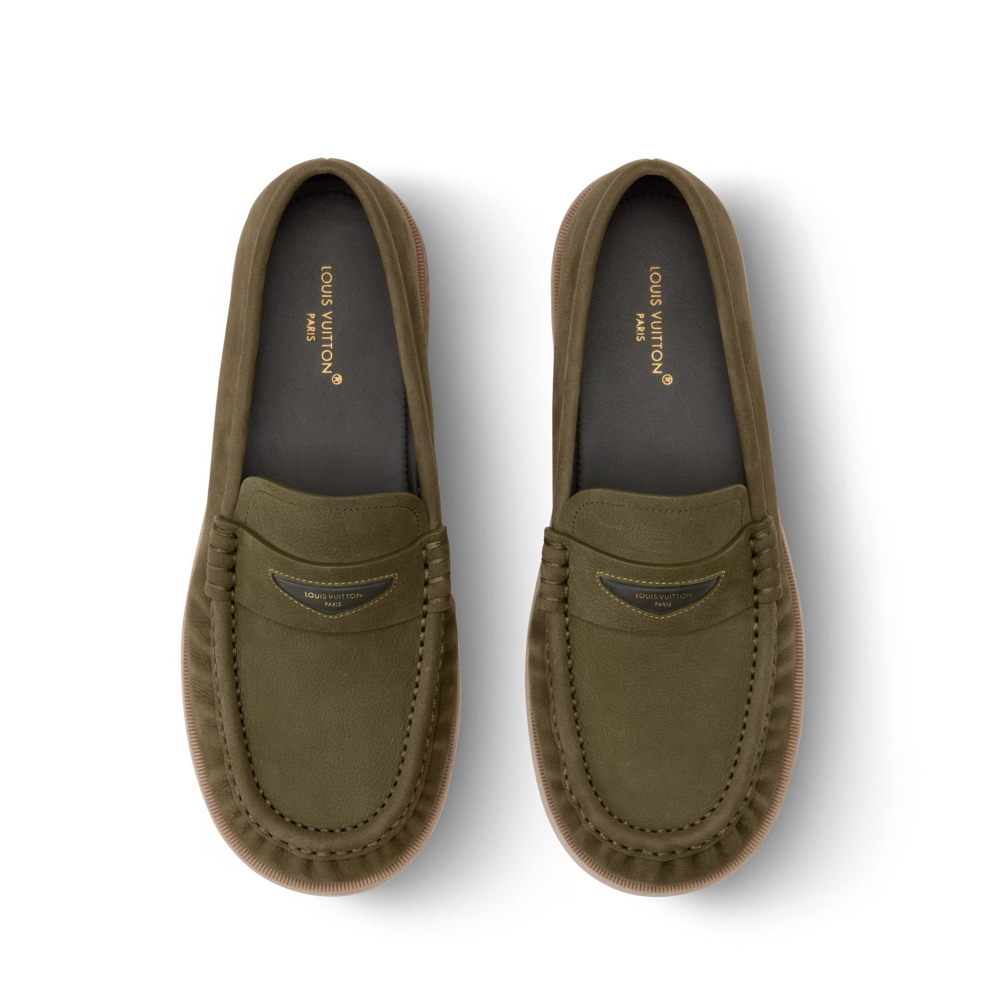 Green Loafers and Moccasins Shoes | LOUIS VUITTON