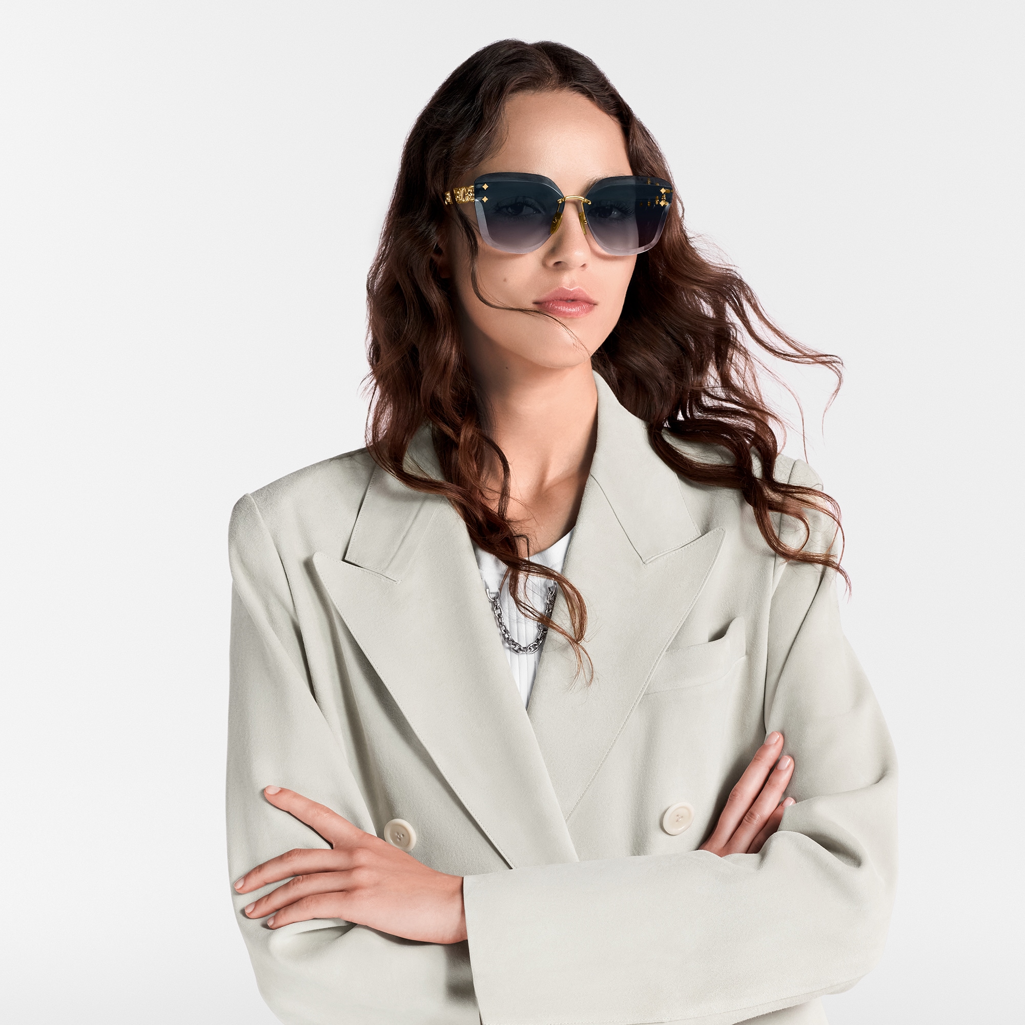 LV Jewel Cat Eye Sunglasses S00 in Women