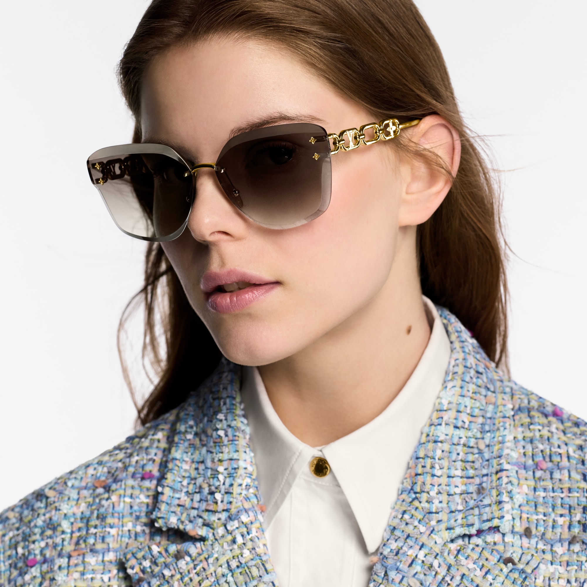 LV Jewel Cat Eye Sunglasses S00 in Women