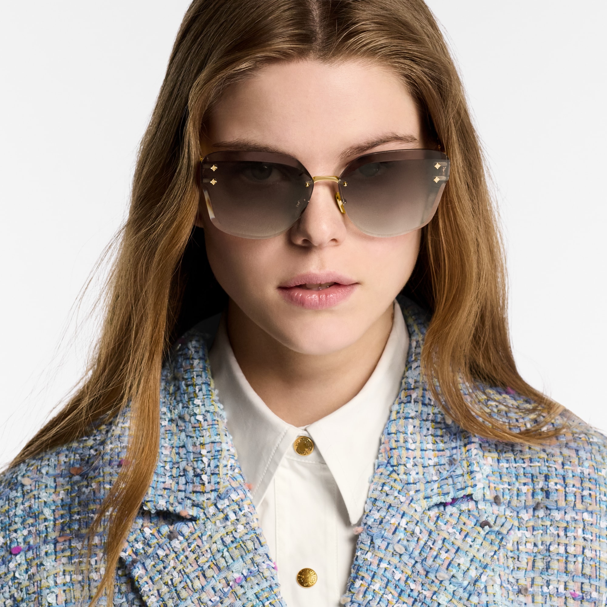 LV Jewel Cat Eye Sunglasses S00 in Women