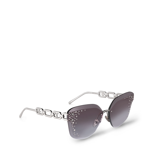 LV Jewel Frosted Sunglases S00 in Women's Accessories Eyewear collections by Louis Vuitton (Product zoom)