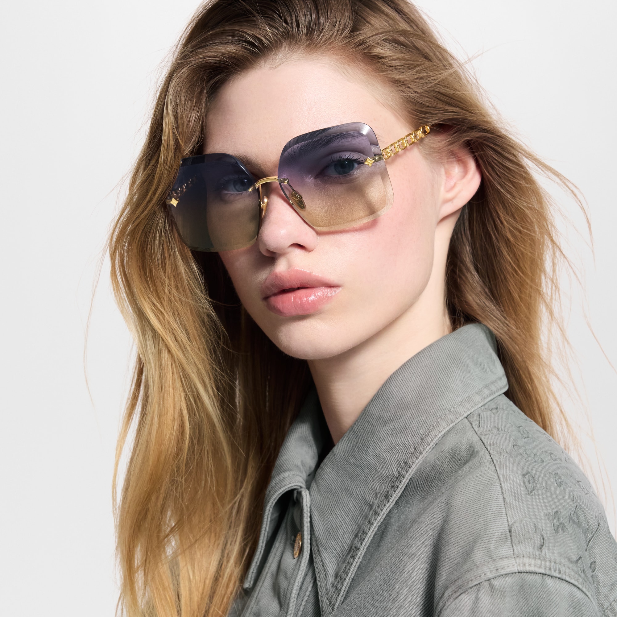LV Jewel Square Sunglasses S00 in Women