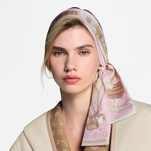 LV Journey Bandeau S00 in Women's Accessories Silk Squares and Bandeaux collections by Louis Vuitton (Product zoom)