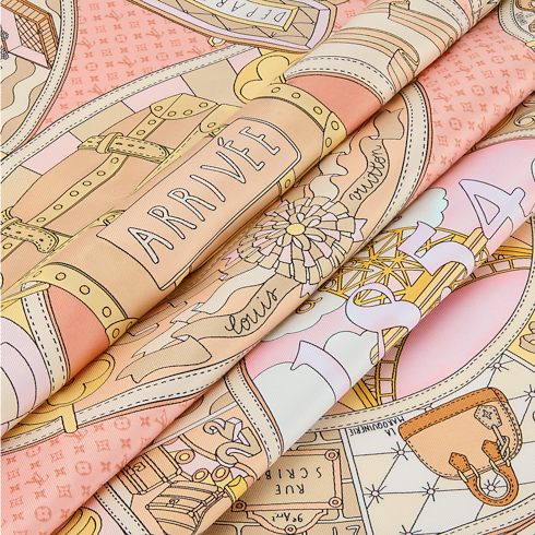 LV Journey Square 90 S00 in Women's Accessories Silk Squares and Bandeaux collections by Louis Vuitton (Product zoom)