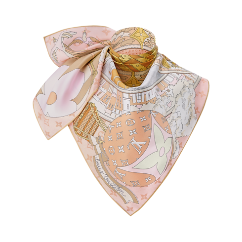 LV Journey Square 90 S00 in Women's Accessories Silk Squares and Bandeaux collections by Louis Vuitton (Product zoom)