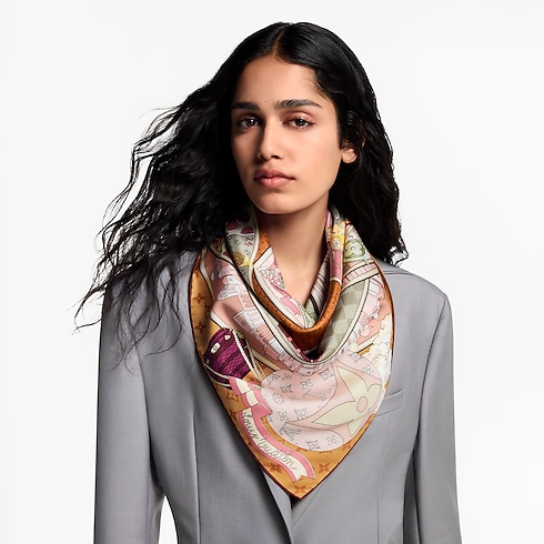 LV Journey Square 90 S00 in Women's Accessories Silk Squares and Bandeaux collections by Louis Vuitton (Product zoom)