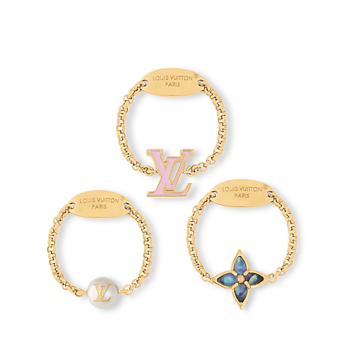 LV Layer Color ring set S00 in Women's Fashion Jewellery All Fashion Jewellery collections by Louis Vuitton (Product zoom)