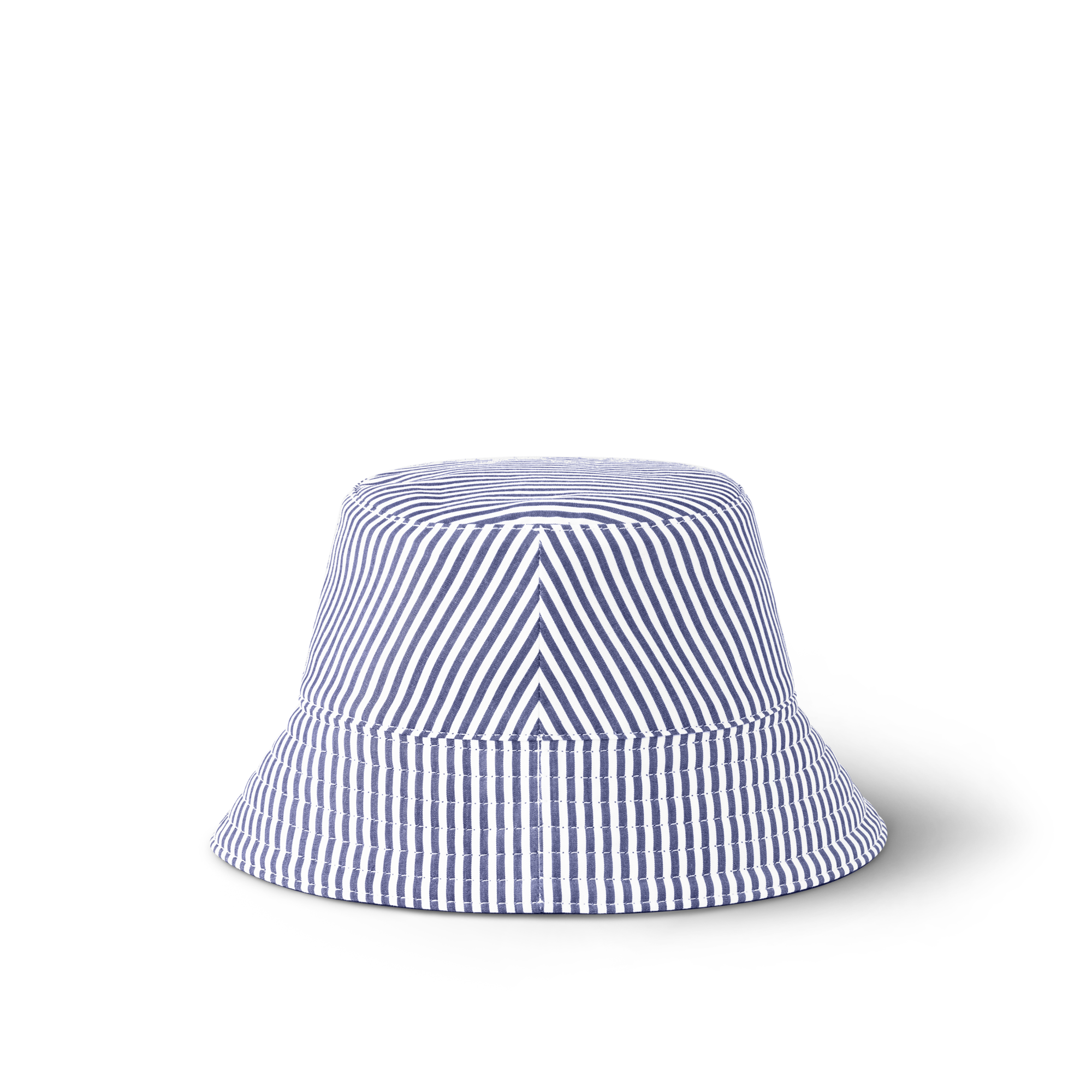 LV League Striped Bucket Hat S00 in Women