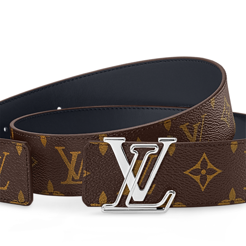 LV Line 40MM Reversible Belt Monogram Canvas in Men's Accessories Belts collections by Louis Vuitton (Product zoom)