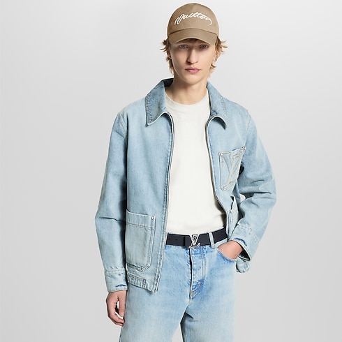 LV Line 40MM Reversible Belt Monogram Canvas in Men's Accessories Belts collections by Louis Vuitton (Product zoom)