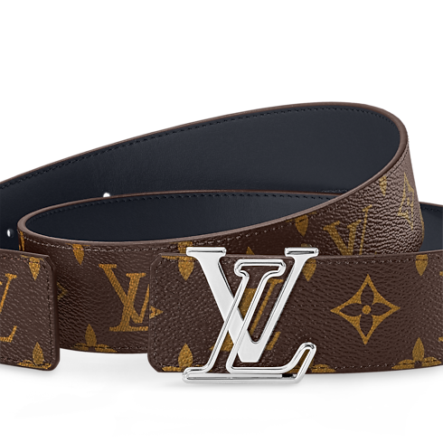 LV Line 40MM Reversible Belt Monogram Canvas in Men's Accessories Belts collections by Louis Vuitton (Product zoom)