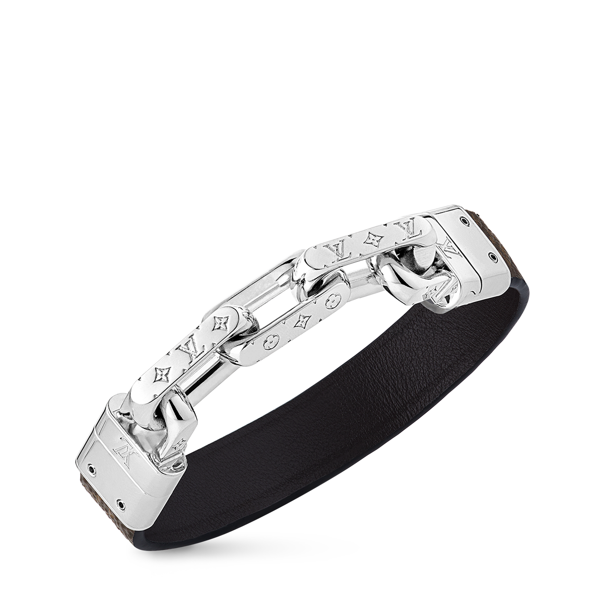 LV Links Bracelet Monogram Canvas in Men