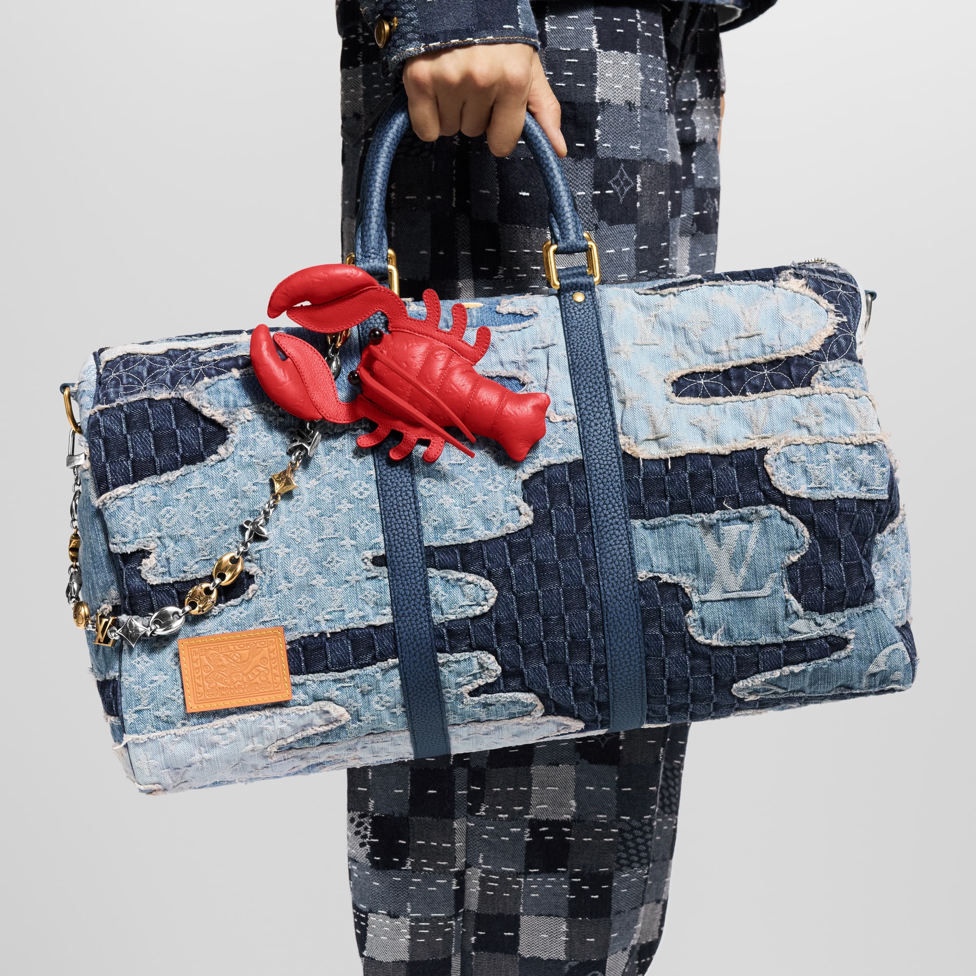 LV Lobster Bag Charm S00 in Men