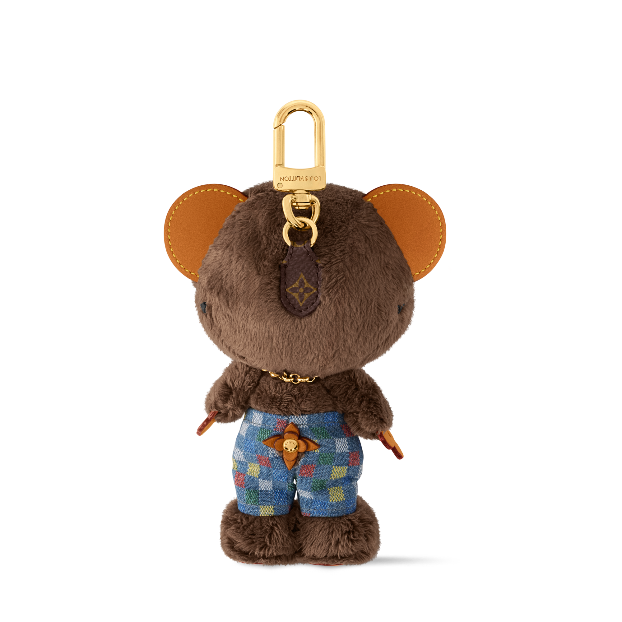 LV Louis Bear Bag Charm S00 in Men