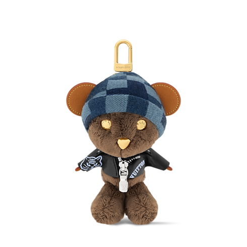 LV Louis Bear Bag Charm S00 in Men's Accessories Key Holders and Bag Charms collections by Louis Vuitton (Product zoom)