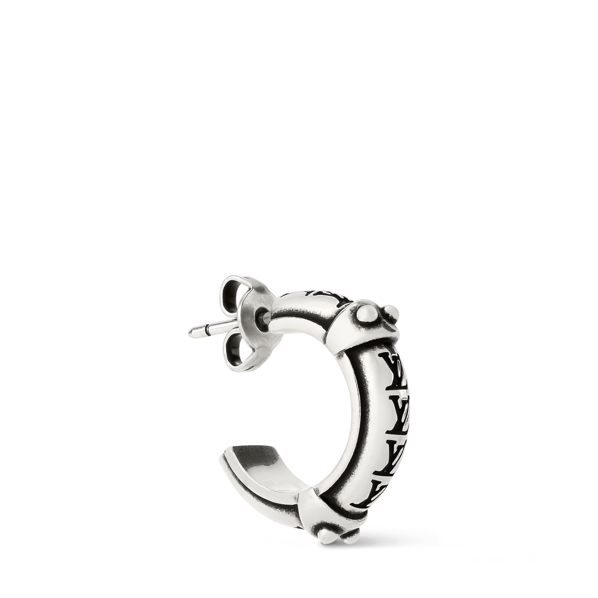 LV Lozine Hoop Earring S00 in Men