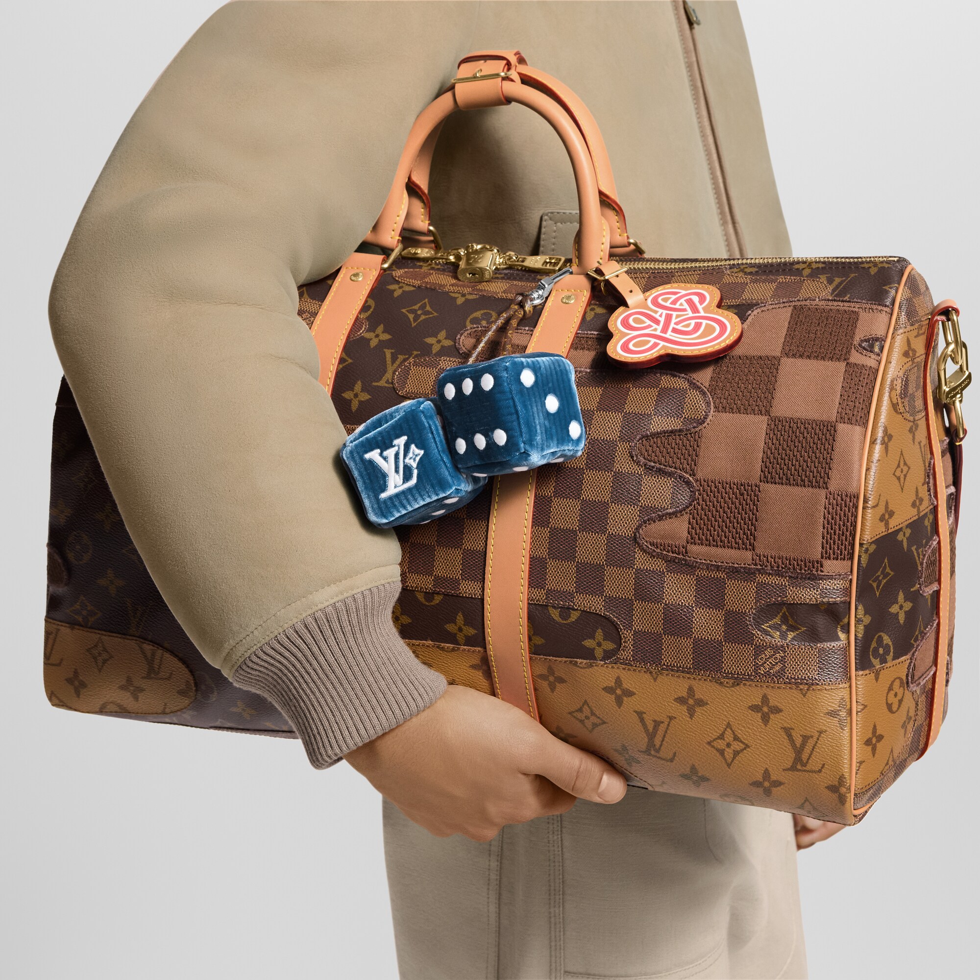 LV Lucky Dice Bag Charm

 S00 in Men