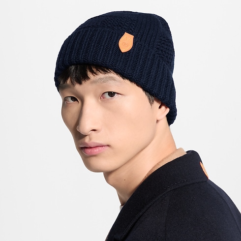 LV Malletier Knitted Beanie S00 in Men's Accessories Hats, Beanies and Gloves collections by Louis Vuitton (Product zoom)