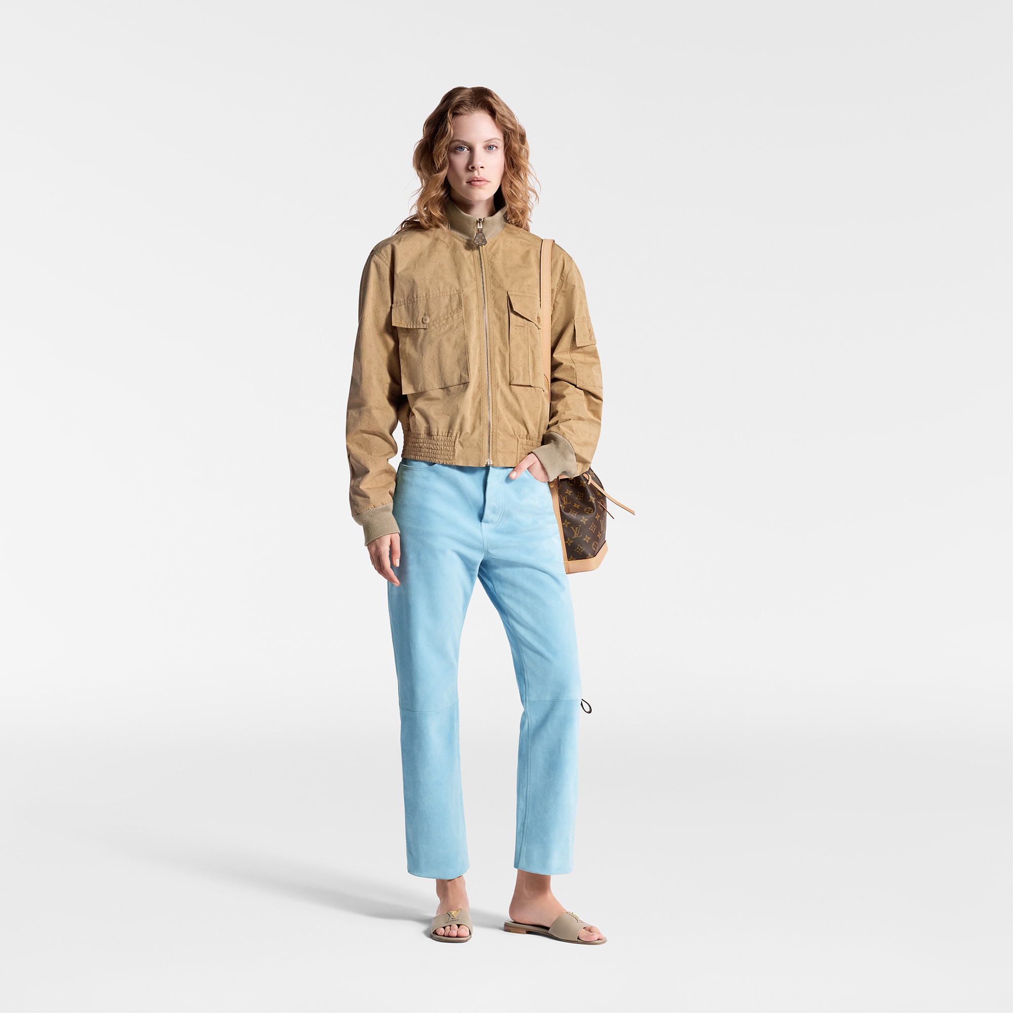 LV Mare Flat Mule  in Women