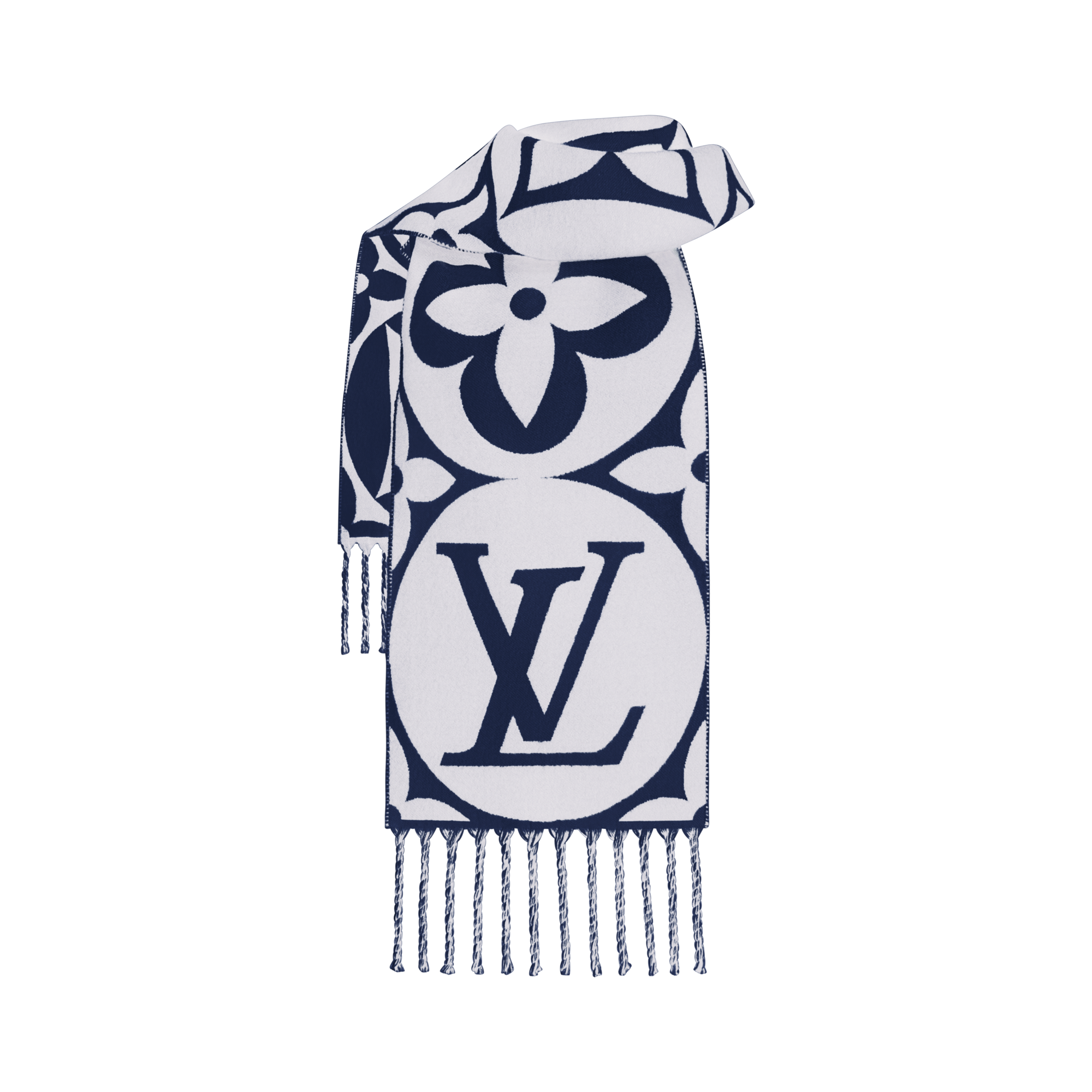 LV Medallion Scarf S00 in Women