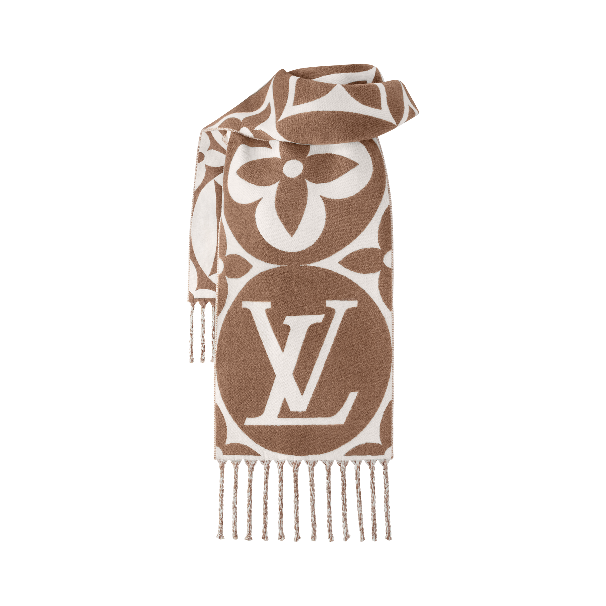 LV Medallion Scarf S00 in Women