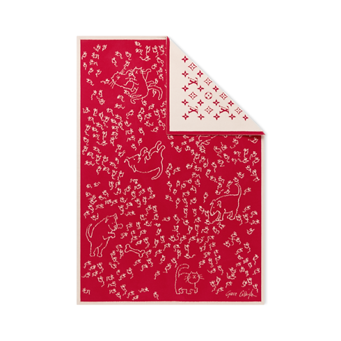 LV Mice Blanket S00 in Trunks, Travel and Home's Home and Art of Dining Home Textile collections by Louis Vuitton (Product zoom)