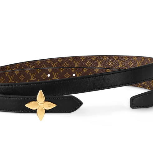 LV Mini Flowergram 15mm Reversible Belt in Women's Accessories Belts collections by Louis Vuitton (Product zoom)