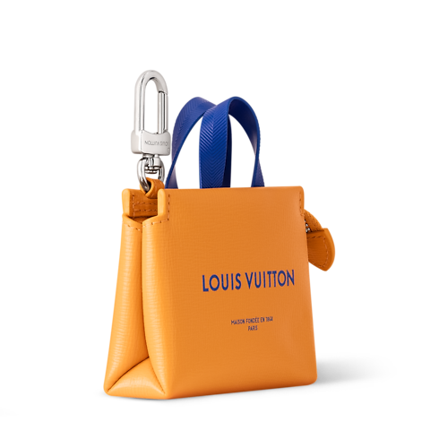 LV Mini Shopper Bag Charm S00 in Men's Accessories Key Holders and Bag Charms collections by Louis Vuitton (Product zoom)