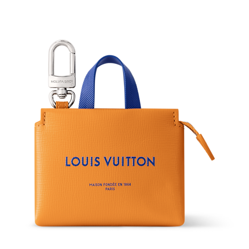 LV Mini Shopper Bag Charm S00 in Men's Accessories Key Holders and Bag Charms collections by Louis Vuitton (Product zoom)