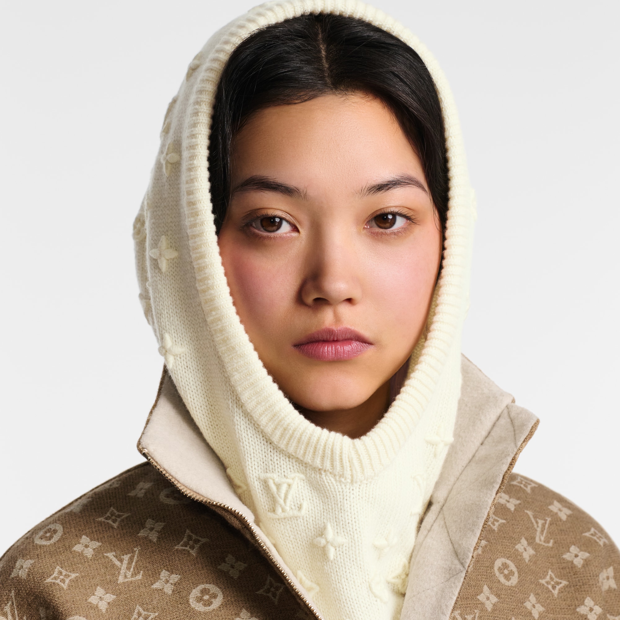 LV Monogram 3D Balaclava S00 in Women