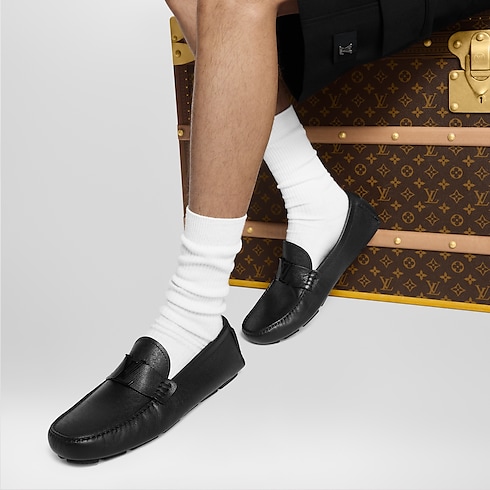 LV Monza Taiga in Men's Shoes Loafers and Moccasins collections by Louis Vuitton (Product zoom)