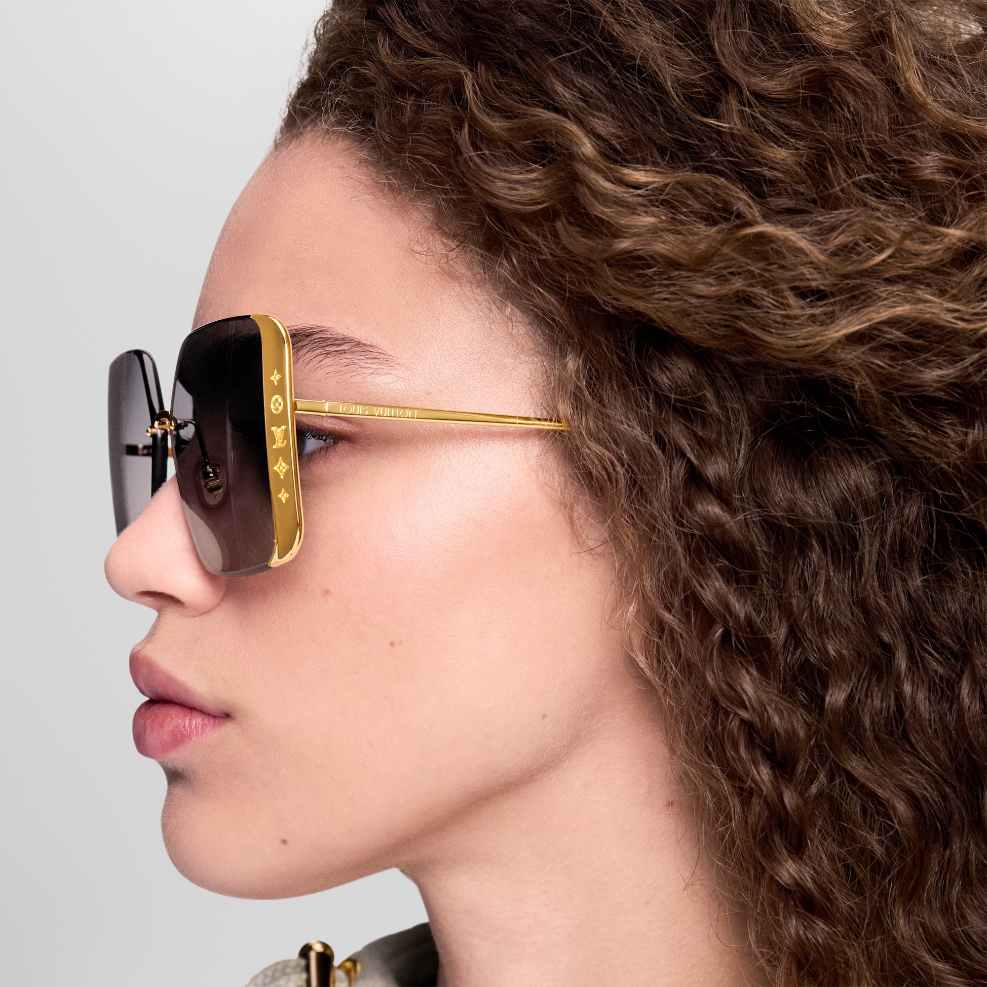 LV Moon Metal Square Sunglasses S00 in Women