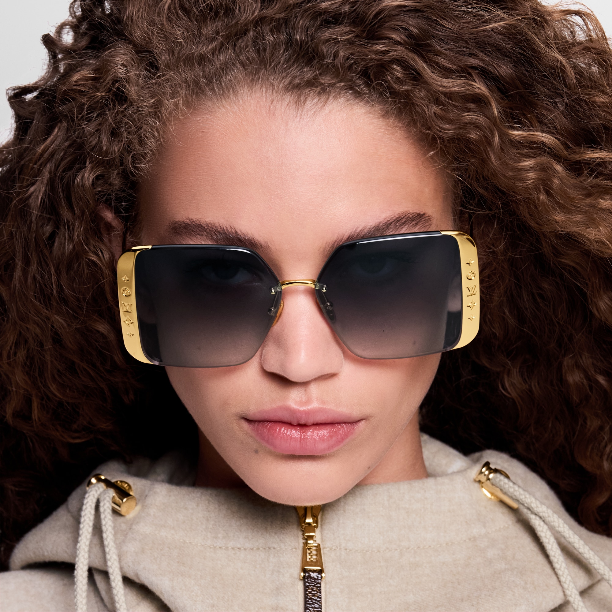 LV Moon Metal Square Sunglasses S00 in Women