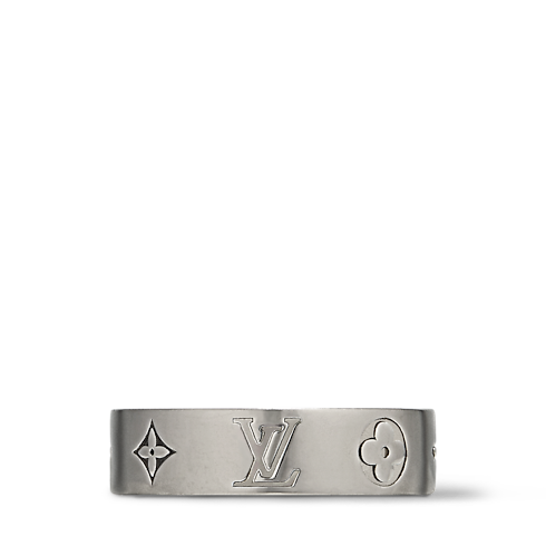 LV Mosaic Thin Ring S00 in Men's Fashion Jewelry Rings collections by Louis Vuitton (Product zoom)