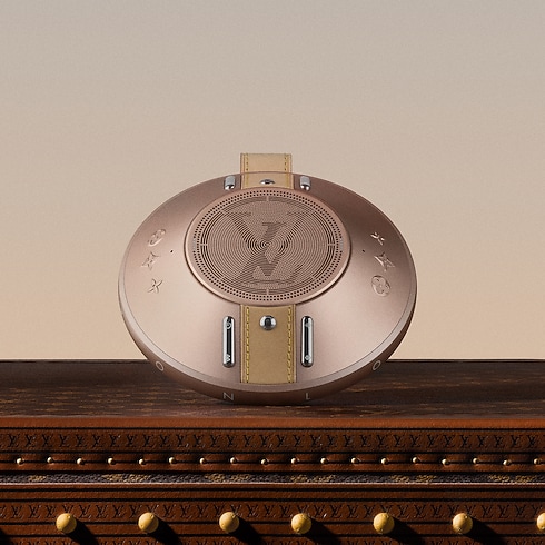 LV Nanogram Speaker Copper in Les Extraordinaires's Watchmaking Connected Objects collections by Louis Vuitton (Product zoom)