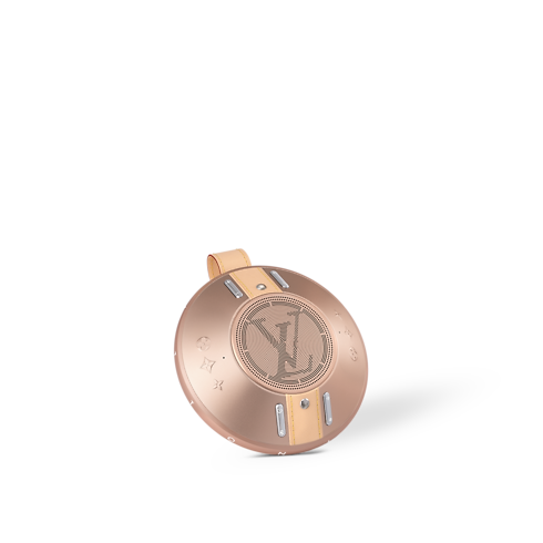 LV Nanogram Speaker Copper in Les Extraordinaires's Watchmaking Connected Objects collections by Louis Vuitton (Product zoom)