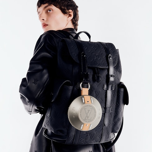 LV Nanogram Speaker Silver in Les Extraordinaires's Watchmaking Connected Objects collections by Louis Vuitton (Product zoom)